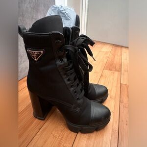 Prada combat boots 110mm